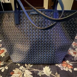 Tory Burch Blue Ever Ready Large Tote